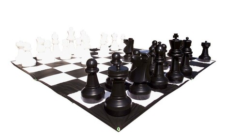 Giant pvc chessboard mat x - giant, (3