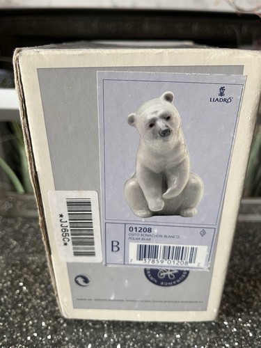 Polar bear lladro figure great - polar,