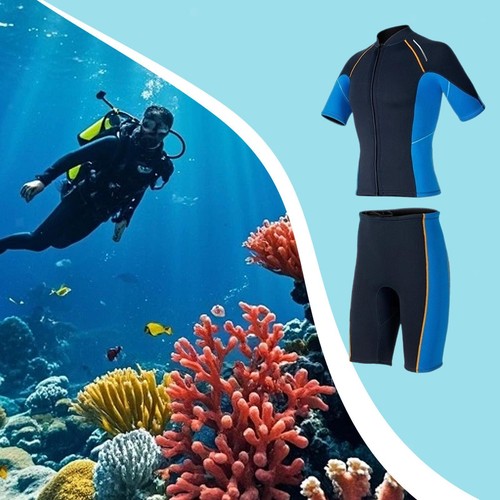 Mens wetsuit swimsuit front - mens,
