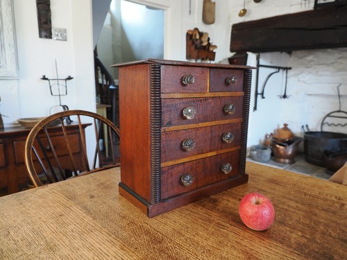 Victorian miniature chest - miniature, of