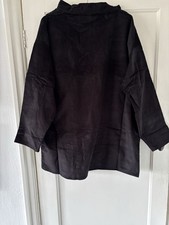 Newlyn Artist Smock Black