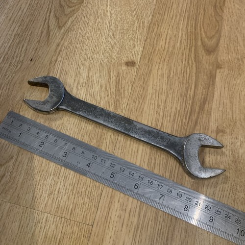 Whitworth open ended spanner - open,
