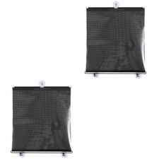  2 Count Suction Cup Blinds for Conservatory Sunshade Blackout Curtain Balcony