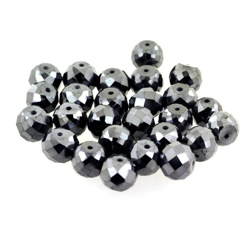 Black diamond loose beads mm - black, 6
