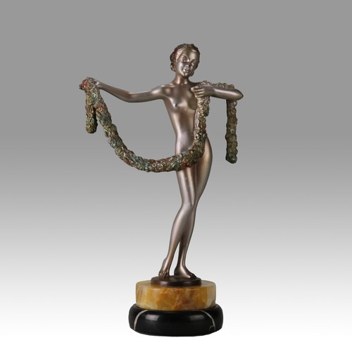 Art deco cold - art, bronze