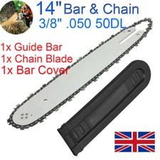 14" Chainsaw Chain & Guide Bar Fit Stihl 50 3/8" 050 MS170 MS180 MS191 Saw Blade