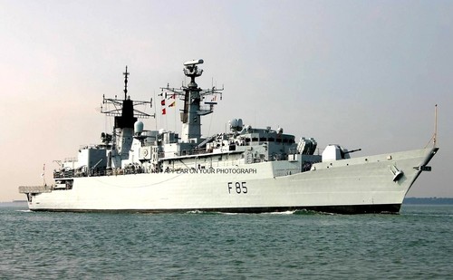 Royal navy type frigate - type,