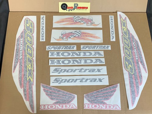 Honda 300ex plastics stickers - honda,