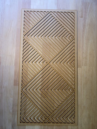 Herringbone decorative screen - herringbone,
