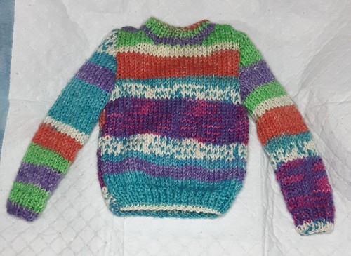 Sasha hand knitted jumper - knitted, by