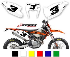 Custom MX Number Plates /