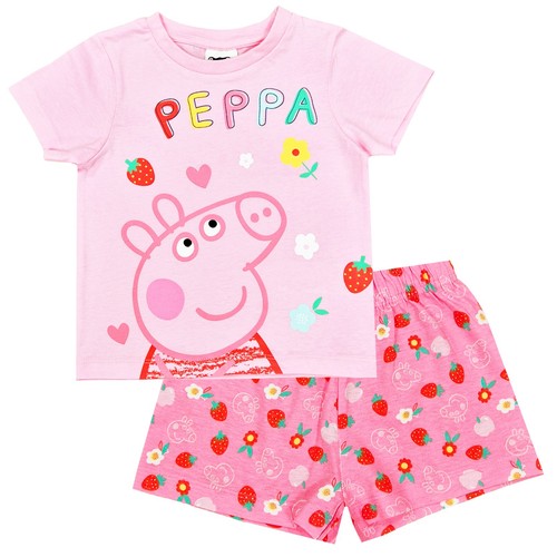 Peppa pig girls short pyjamas - peppa,