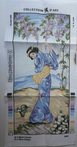 Geisha tapestry canvas 8053 - canvas,