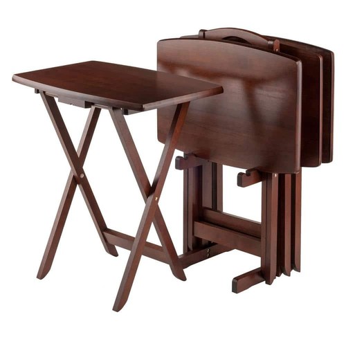 Winsome wood tray snack - tv,