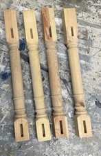 4 Table legs Pine Priory Table