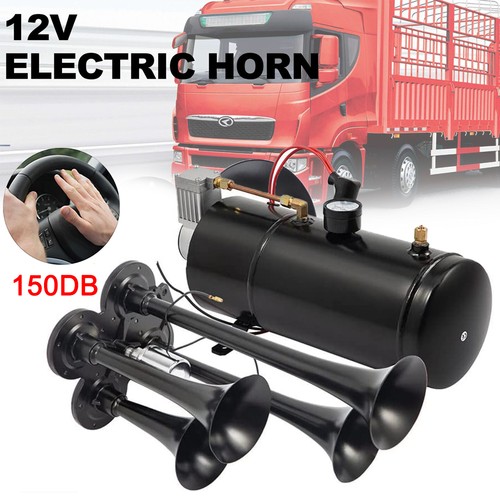 Air compressor trumpet with - trumpet,