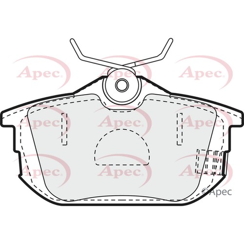 Brake pads set - pads,