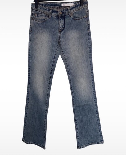 Akademiks blue flared jeans - blue,