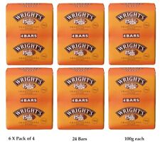 24 X Wrights Coal Tar Soap 100g Bar Traditional Antiseptic All Skin Types