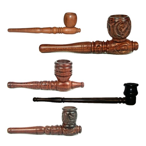 Long natural wood - long,
