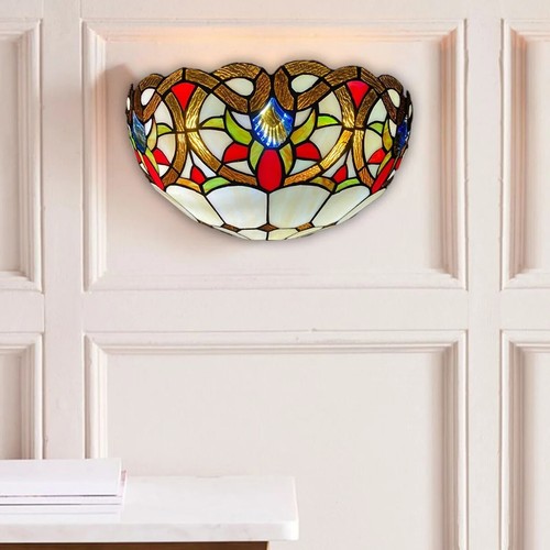Antique tiffany style wall - tiffany,
