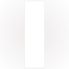 40 Matt White Card Bookmark