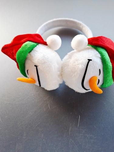Snowman ear muffs children s - muffs, children's