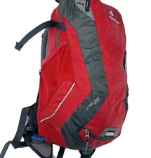 Deuter Bike One 20  Red Cycling Backpack with Rain Cover & Helmet Holder