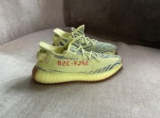 Adidas Yeezy Boost 350 V2 Semi Frozen Lime Green Uk Size 8 