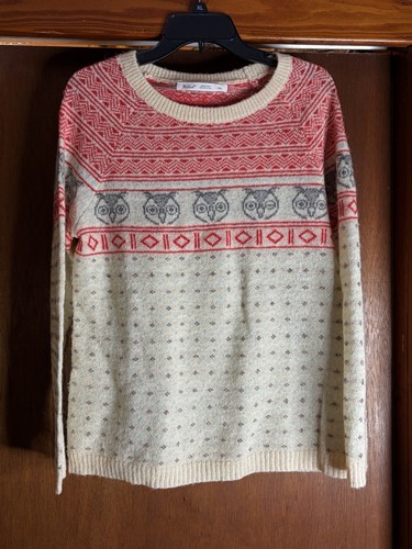 Woolrich womens fair isle - fair, owl