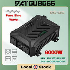 3000W 6000W Pure Sine Wave
