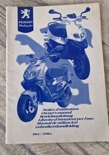 Genuine Peugeot Trekker Metal x Owners Manual 50cc 100cc Collectors Rare