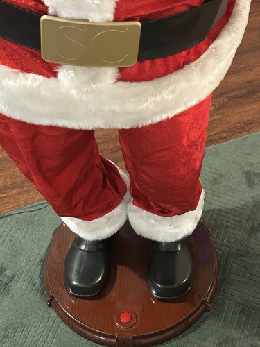 Gemmy dancing santa - gemmy,
