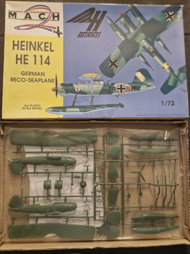 Heinkel 114 seaplane 72 - he,