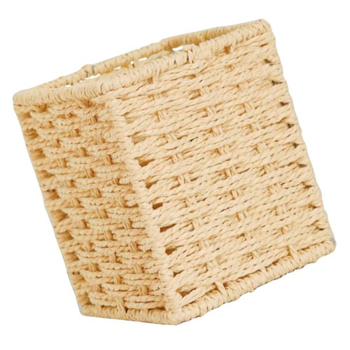 Beige hand woven storage - beige,