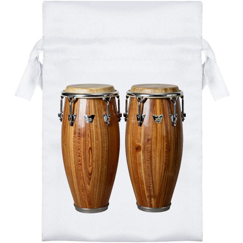 Conga drums satin drawstring - satin,