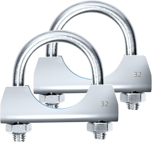 Pcs clamps 32mm muffler - u-clamps,