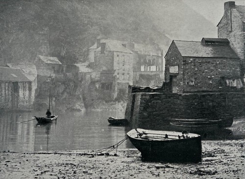 Polperro harbour study 1908 - , by