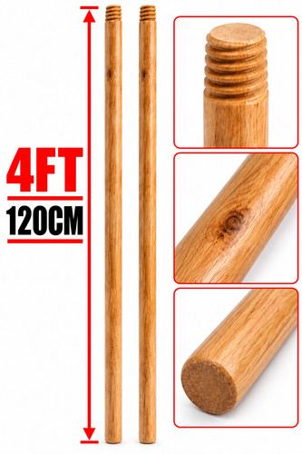 Wooden broom handles screw - broom,