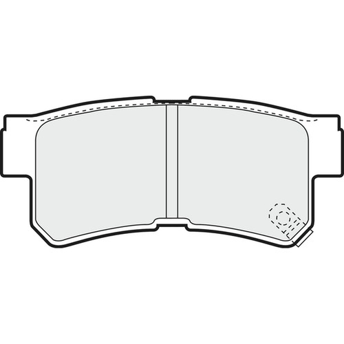 Brake pads set - brake,
