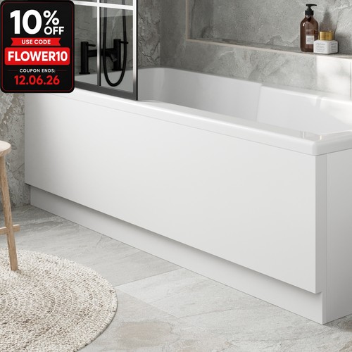 Modern bathroom 1700mm white - modern,