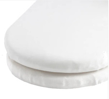 MOSES BASKET Waterproof Sheet Terry Towel Mattress Protectors Fitted Sheet Set 2