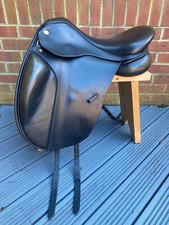 5 DAY TRIAL ✅ 17.5" Fairfax Dressage Saddle ID FHG ? PICK WIDTH ?