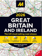 Great Britain and Ireland: AA 2026 NEW Paperback Road Atlas Map UK