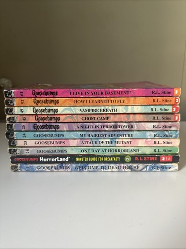 Goosebumps book bundle - bundle, r.l