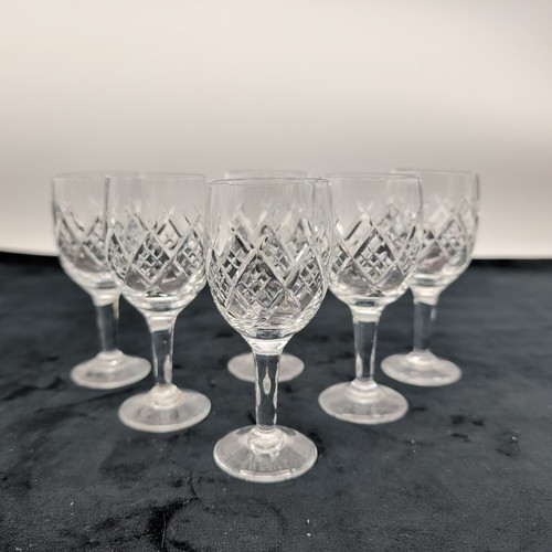 Cut crystal cordial liqueur - crystal,