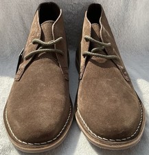 BNIB Red Tape Gobi Suede Brown 555 Lace Up Desert Boots Mens Size 9 UK