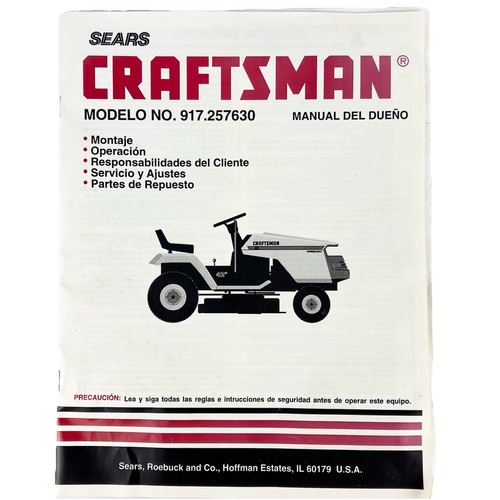 Spanish only craftsman - spanish, model