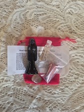 2.5" Black Santa Muerte Statue