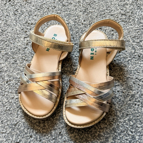 Boden girls gold metallic - boden,